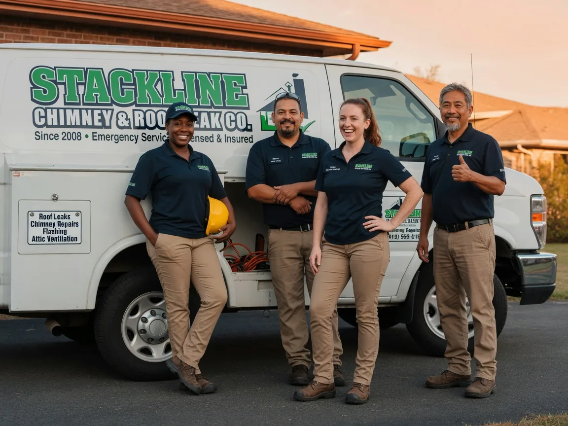 Chimney flashing repair company in Woodbridge, NJ
